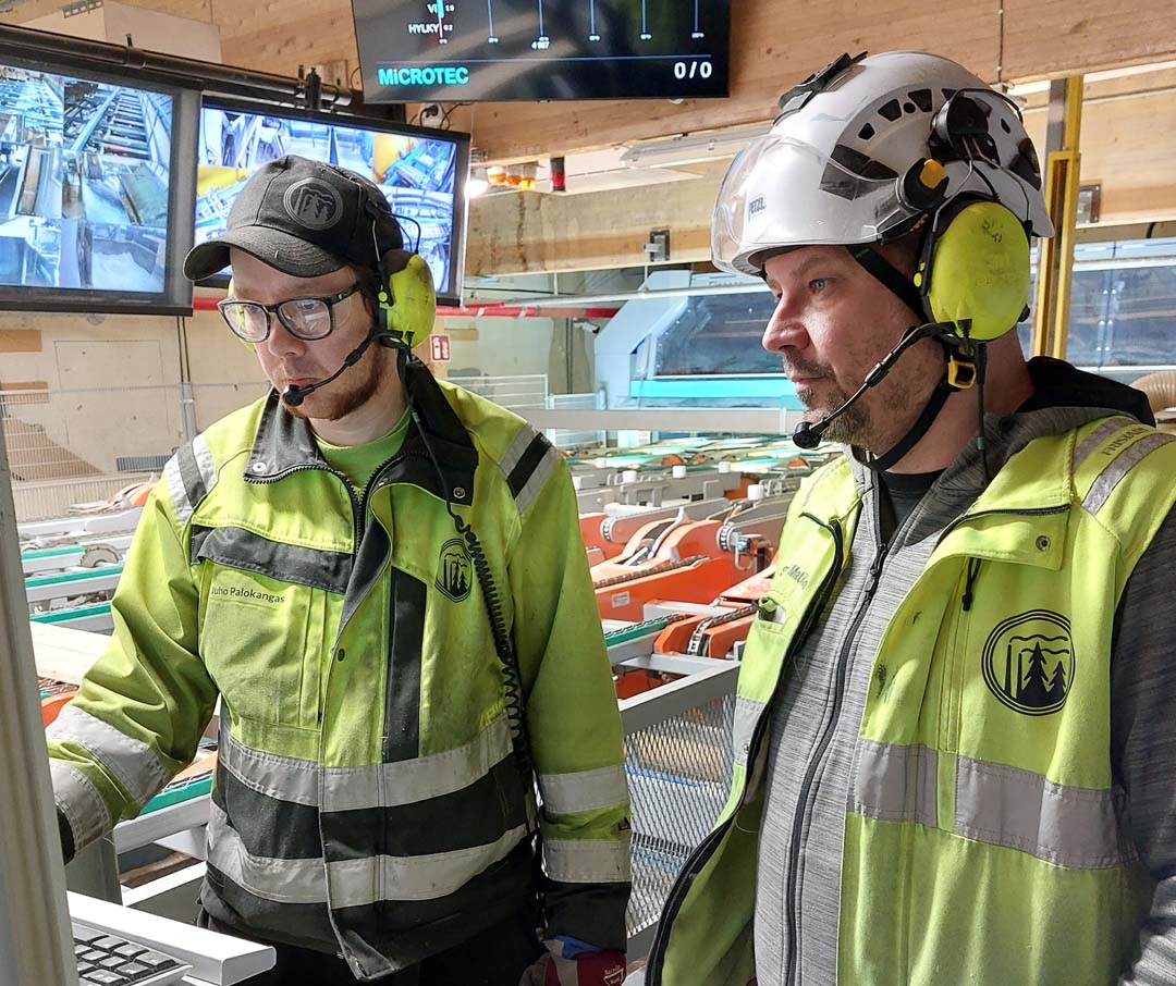 Palokangas ja Matilainen linjassa, Iisveden Metsä